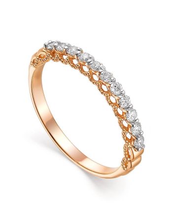 Gorgeous Gold Diamond Ring, Ring Size: 7 / 17.5, image 