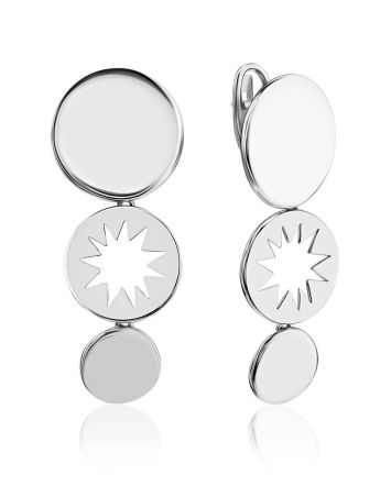 Designer Silver Dangles The Enigma, image 
