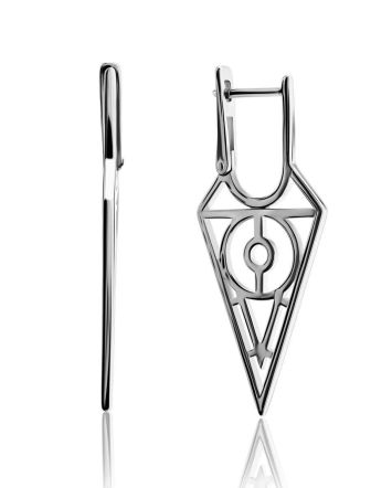Silver Laced Earrings The Sacral, image 