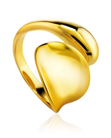 Opulent Gold-Plated Silver Ring The Ifamore, Ring Size: Adjustable, image 