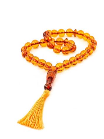 Islamic 33 Amber Prayer Beads, image 