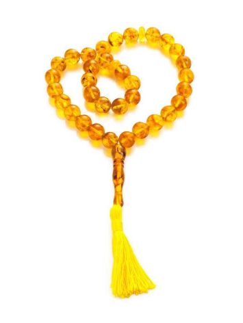Islamic 33 Amber Prayer Beads, image 
