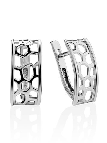 Laced Silver Earrings The Sacral, image 