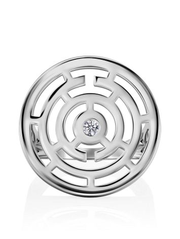 Silver Labyrinth Ring The Enigma, Ring Size: 7 / 17.5, image , picture 4
