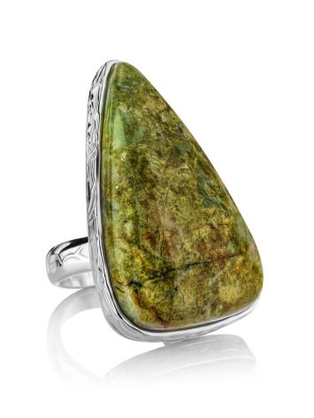 Triangle Statement Cocktail Ring The Bella Terra, Ring Size: 8.5 / 18.5, image 