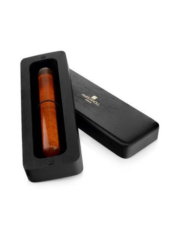High Polished Amber Anti Aging Stick Roller, image 