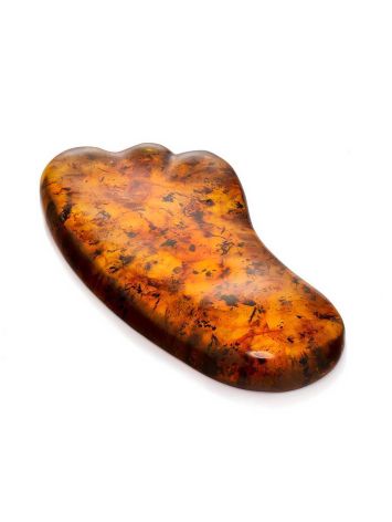 Gua Sha Amber Beauty Tool, image 