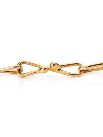 Exclusive Golden Amber Necklace With Nacre The Atlantis, image , picture 6