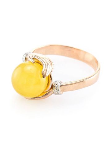 Cute Honey Amber Golden Ring The Goddess, Ring Size: 8.5 / 18.5, image , picture 5