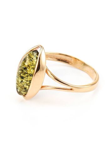 Refined Amber Ring In Gold The Sophia, Ring Size: 9.5 / 19.5, image , picture 5