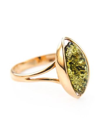 Refined Amber Ring In Gold The Sophia, Ring Size: 9.5 / 19.5, image , picture 4