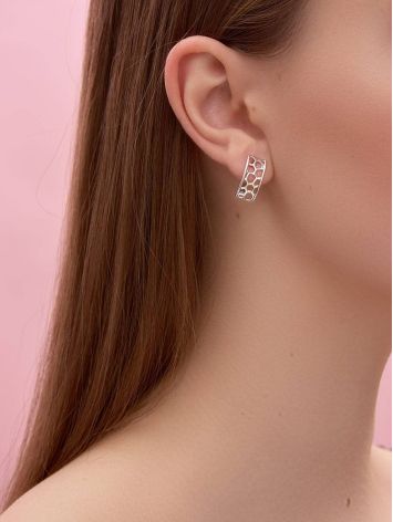 Laced Silver Earrings The Sacral, image , picture 3