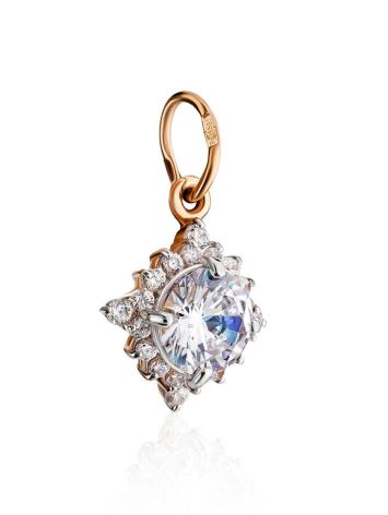 Glamorous Gold Crystal Pendant, image , picture 3