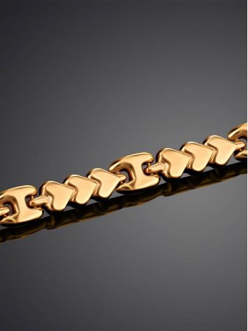 Romantic Style Golden Link Bracelet, image , picture 2
