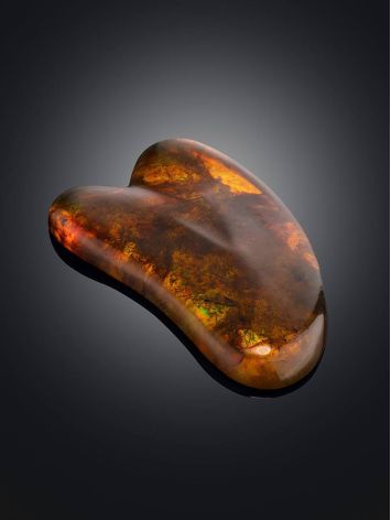 Gua Sha Amber Massage Tool, image , picture 2