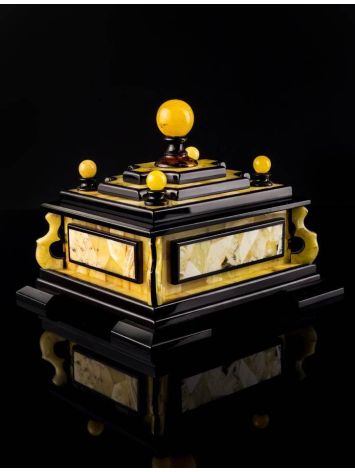 Multicolor Amber Jewelry Box, image , picture 2