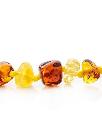 Amber Angel Shaped Pendant Necklace, image , picture 7