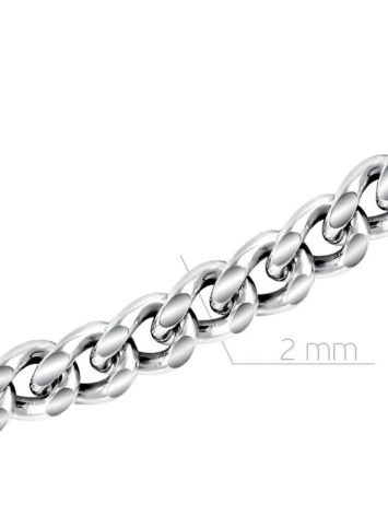 Versatile Silver Singapore Rope Chain, Length: 55, image , picture 2