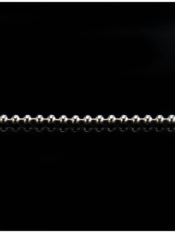 Fine Silver Ball Chain, Length: 40, image , picture 2