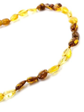 Multicolor Amber Teething Necklace, image , picture 2