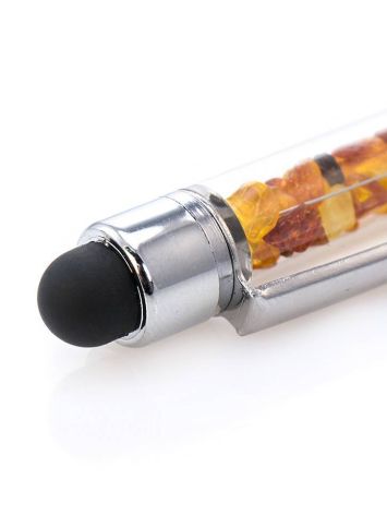 Designer Pen With Natural Amber, image , picture 3
