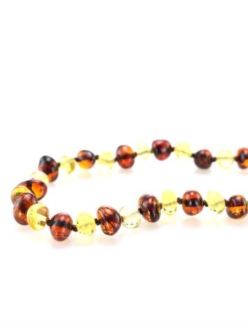 Multicolor Amber Beaded Teething Necklace, image , picture 2