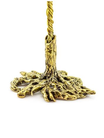 Amber Brass Decorative Money Tree, image , picture 3