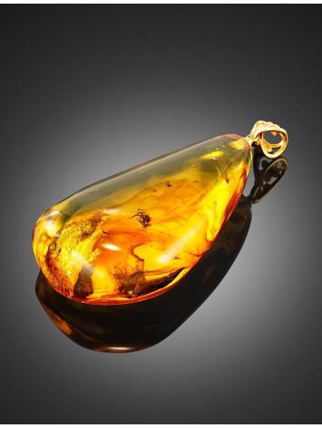 Bold Amber Pendant With Inclusions, image , picture 8