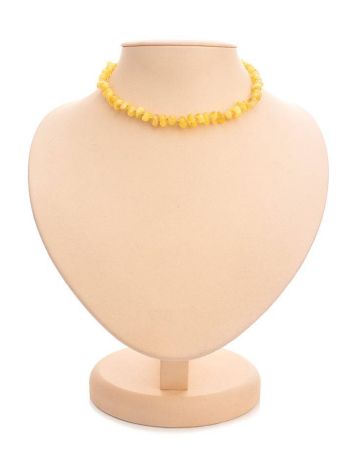 Honey Amber Teething Beaded Necklace, image , picture 2