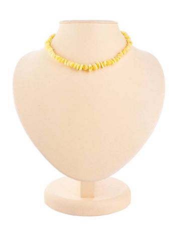Honey Amber Choker Necklace, image , picture 5