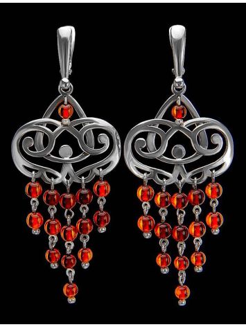 Amber Earrings In Sterling Silver The Siesta, image , picture 2