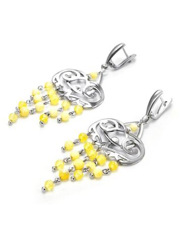 Amber Earrings In Sterling Silver The Siesta, image , picture 5