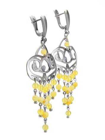 Amber Earrings In Sterling Silver The Siesta, image , picture 4