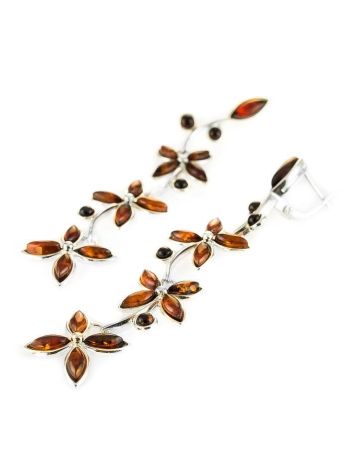 Refined Amber Dangles In Sterling Silver The Verbena, image , picture 3