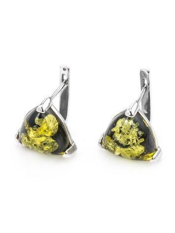 Adorable Latch Back Earrings In Sterling Silver The Etude, image , picture 5