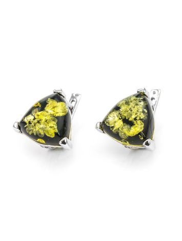 Adorable Latch Back Earrings In Sterling Silver The Etude, image , picture 4