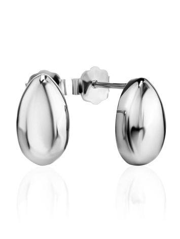 Elegant Sterling Silver Earrings The Liquid, image 