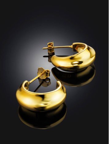 Gorgeous Gold-Plated Silver Earrings The ICONIC, image , picture 2