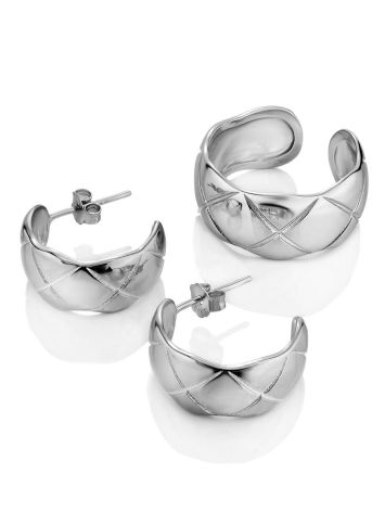 Chunky Sterling Silver Adjustable Ring The ICONIC, Ring Size: Adjustable, image , picture 5