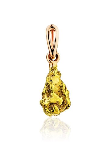 Chic 24K Gold Pendant The Nugget, image 