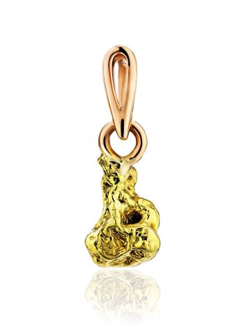 Exclusive 24K Gold Pendant The Nugget, image 