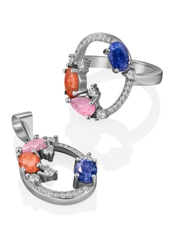Playful Design Sugar Quartz Ring, Ring Size: 6 / 16.5, image , picture 4