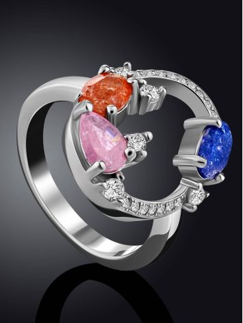 Playful Design Sugar Quartz Ring, Ring Size: 6 / 16.5, image , picture 2