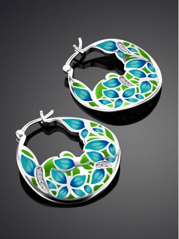 Colorful Enamel Hoops, image , picture 2