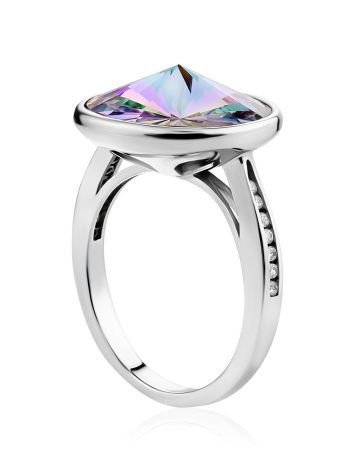 Bold Chameleon Color Crystal Ring, Ring Size: 6.5 / 17, image , picture 5