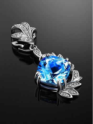 Light Blue Topaz Pendant, image , picture 2