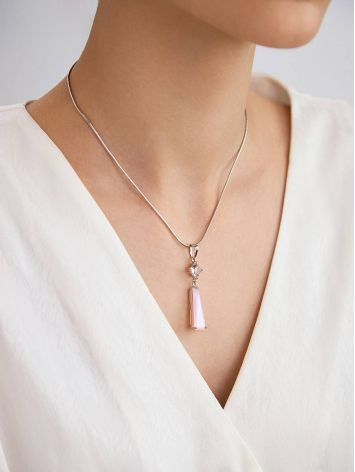 Chic Silver Agate Pendant, image , picture 3