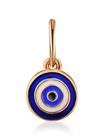 Symbolic Gold Enamel Pendant, image 