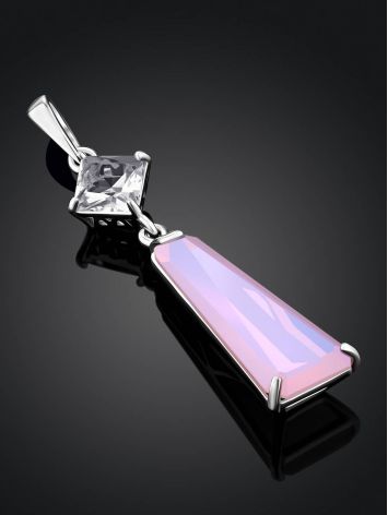 Chic Silver Agate Pendant, image , picture 2