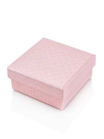 Textured Pink Gift Box, image 